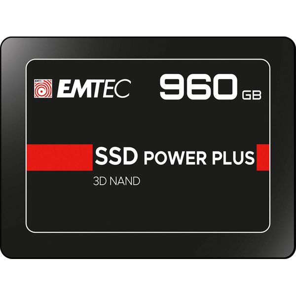 Emtec X150 Power Plus 3D Nand - Ssd - 960 Gb - Intern - 2.5" (6.4 Cm) - Sata 6Gb/S"-image