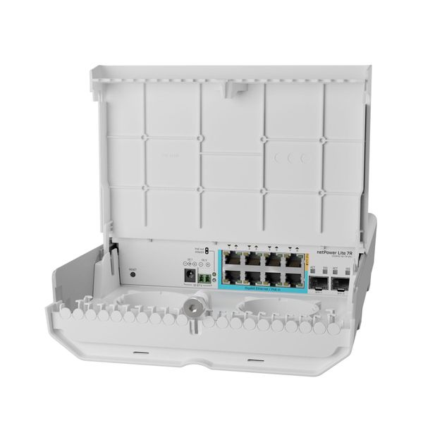 Mikrotik Mikrotik Netpower Lite 7R Gigabit Ethernet (10/100/1000) Power Over Ethernet (Poe) Bianco-image