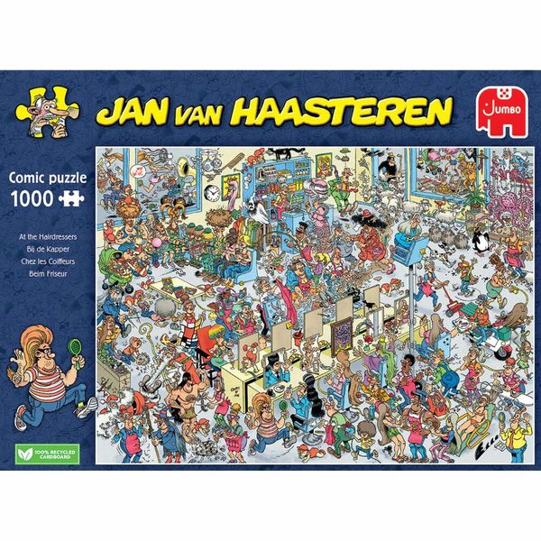 Jumbo Spiele Jan Van Haasteren - Parrucchiere, Puzzle, Puzzle Per Adulti, Puzzle, 1000 Pezzi, 20070-image