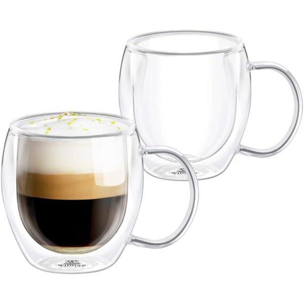 Wilmax Tazza A Doppia Parete 250 Ml Set Di 2 WL-888746/A2-image