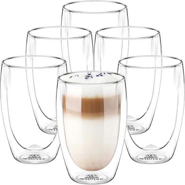 Wilmax Bicchiere A Doppia Parete 400 Ml (Set Di 6) WL-888734/A6-image