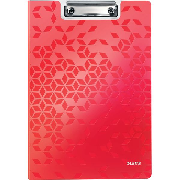 Leitz 41990026 Leitz Cartella Per Appunti Wow 4199 Din A4 Plastica Rossa-image