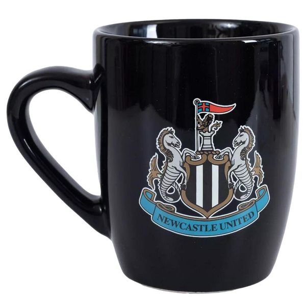 Newcastle United Fc - Tazza Da Caffè, Stemma BS4453 (Taglia Unica) (Nero/Bianco/Blu)-image