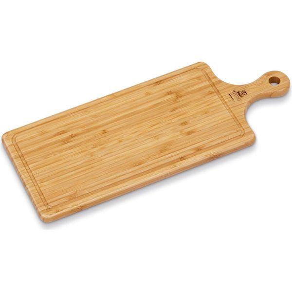Tagliere Wilmax Con Manico, 66 X 20 Cm, Bambù, WL-771136/A-image