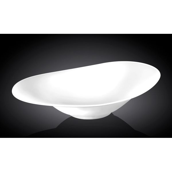 Wilmax Piatto Da Portata In Porcellana, 30,5 X 21 Cm, Bianco - WL-992769/A-image