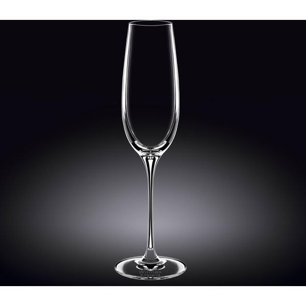 Set Di Flute Da Champagne Wilmax Da 2 Pezzi, 260 Ml, Cristallino WL-888048/2C-image