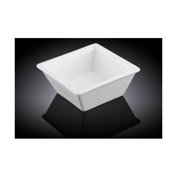 Wilmax Piatto Quadrato In Porcellana, 11 X 11 Cm, 250 Ml, WL-992387/A-image