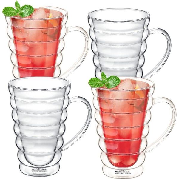 Tazza Wilmax A Doppia Parete, 250 Ml, Set Di 4, WL-888423/A4-image