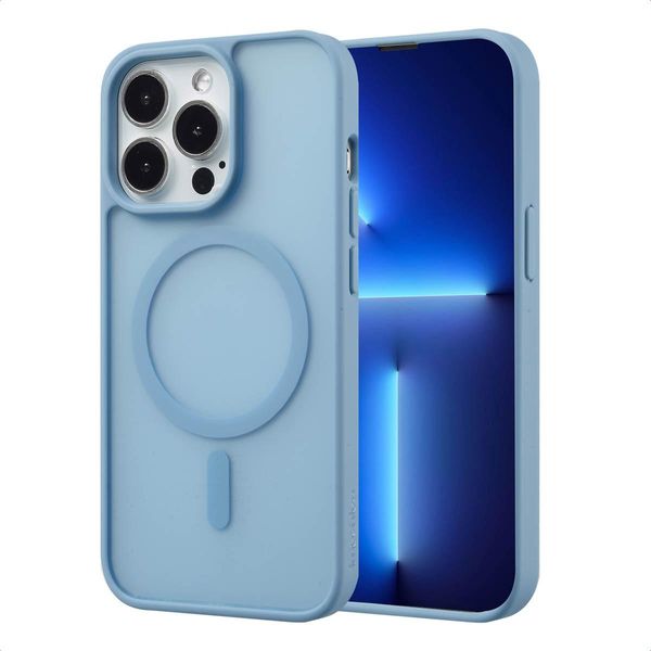 Custodia Per Iphone 13 Pro - Plastica - Custodia Rigida/Cover Imoshion - Azzurro-image