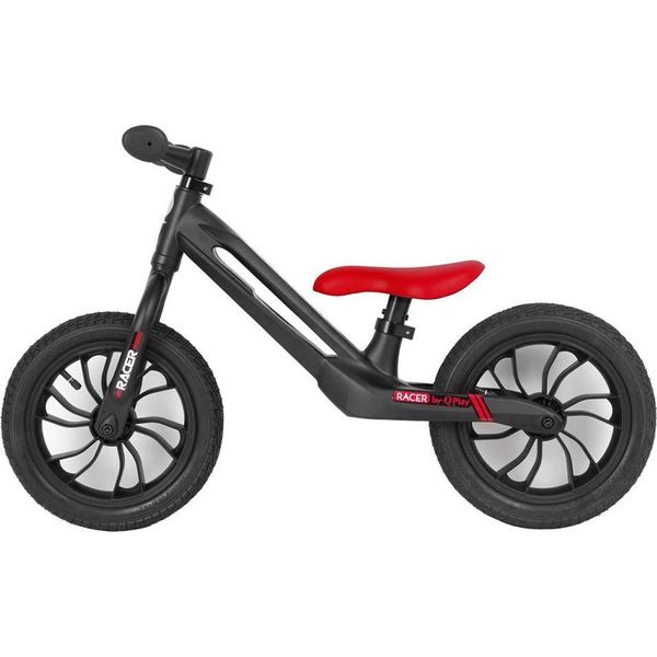 Qplay Rowerek Biegowy Racer Black-image