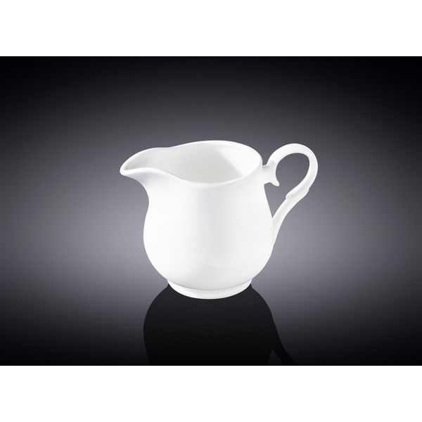 Lattiera In Porcellana Wilmax Da 300 Ml - Design Senza Tempo WL-995020/A-image