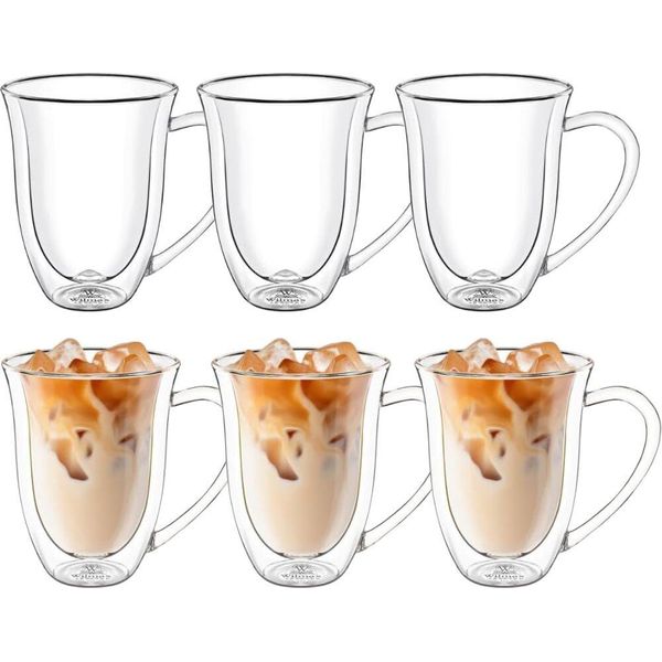 Wilmax Tazza A Doppia Parete, 250 Ml, Set Di 6, WL-888725/A6-image