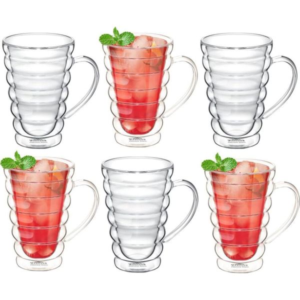 Bicchiere A Doppia Parete Wilmax, 250 Ml, Set Di 6, WL-888423/A6-image