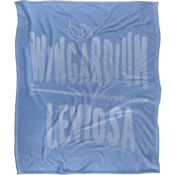Harry Potter - Coperta "Wingardium Leviosa"", Bacchetta Magica TV18782 (Taglia Unica) (Colorato)"-image
