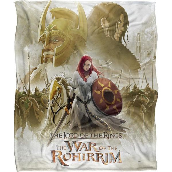 Il Signore Degli Anelli - Coperta "La Guerra Dei Rohirrim"" TV19113 (Taglia Unica) (Colorato)"-image