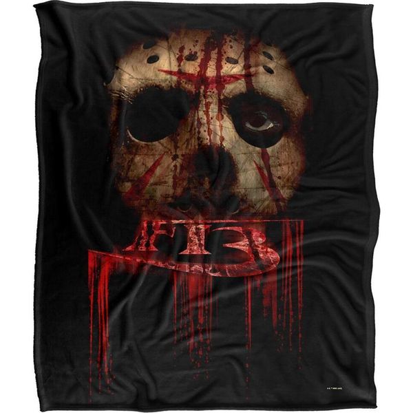 Venerdì 13 - Coperta "F13"" TV19382 (Taglia Unica) (Multicolore)"-image