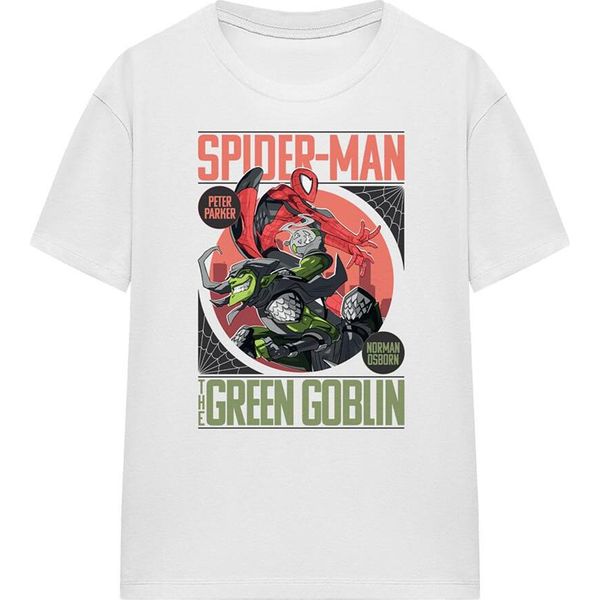 Spider-Man - Maglietta "Vs"" Da Uomo/Donna Unisex TV19216 (Xxl) (Bianco)"-image