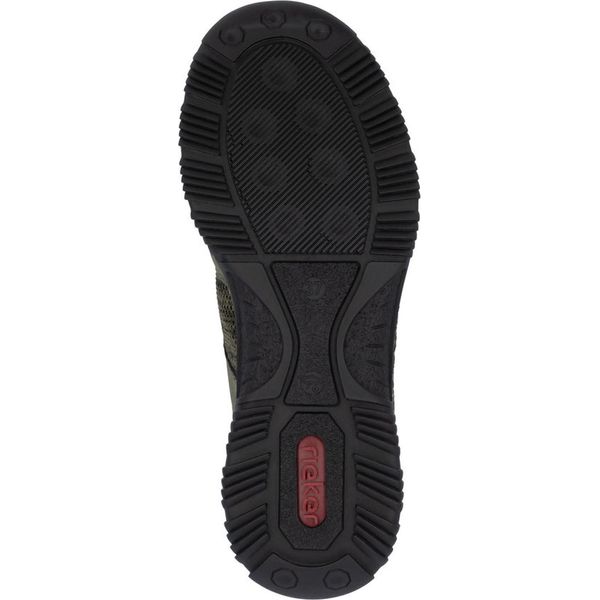 Rieker Scarpa Da Ginnastica Bassa Da Donna Comfort E Stile Con Memosoft N32G4, Misura:39 Eu, Colore:Verde-image