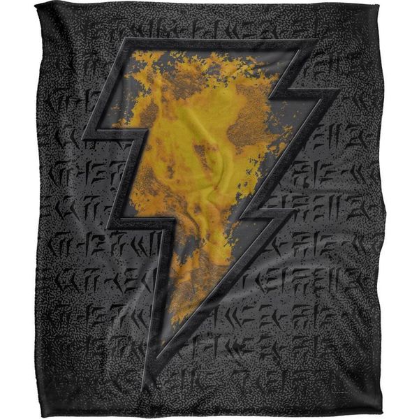 Black Adam - Coperta, Dipinto Logo TV19355 (Taglia Unica) (Colorato)-image