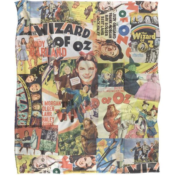 Il Mago Di Oz - Coperta, Collage TV19329 (Taglia Unica) (A Colori)-image