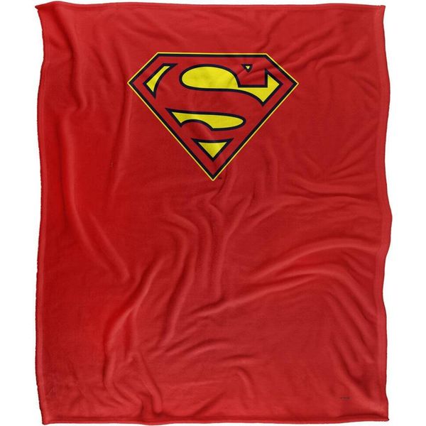 Superman - Coperta, Logo Piccolo TV19397 (Taglia Unica) (Multicolore)-image