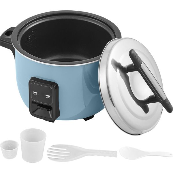Succebuy Cuociriso Commerciale, 40 Tazze, 8 Litri, Pentola Interna Antiaderente, Cottura Rapida E Mantenimento Del Calore Per 24 Ore, Tazza E Paletta Per Riso, Ideale Per Ristoranti-image