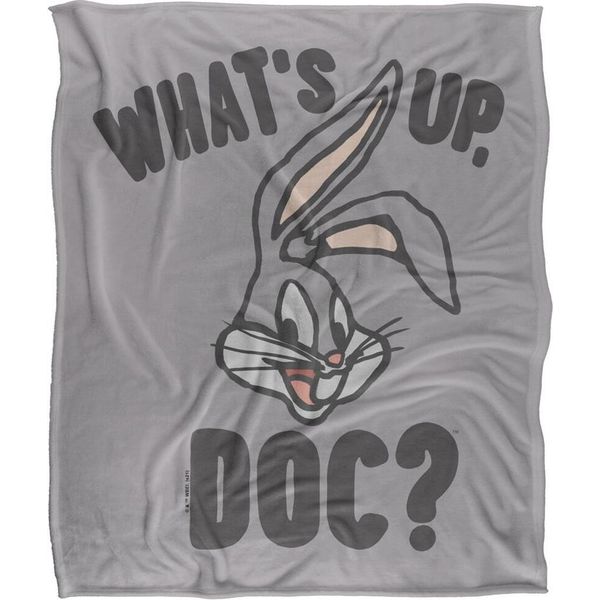 Looney Tunes - Coperta "Whats Up Doc"", Scarabocchio TV18808 (Taglia Unica) (Colorato)"-image