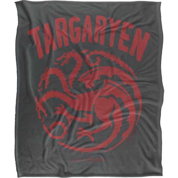 Game Of Thrones - Coperta "Targaryen"", Stemma TV18856 (Taglia Unica) (Colorato)"-image