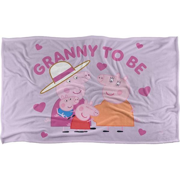 Peppa Pig - Coperta "Granny To Be"" TV19293 (Taglia Unica) (Bianco)"-image