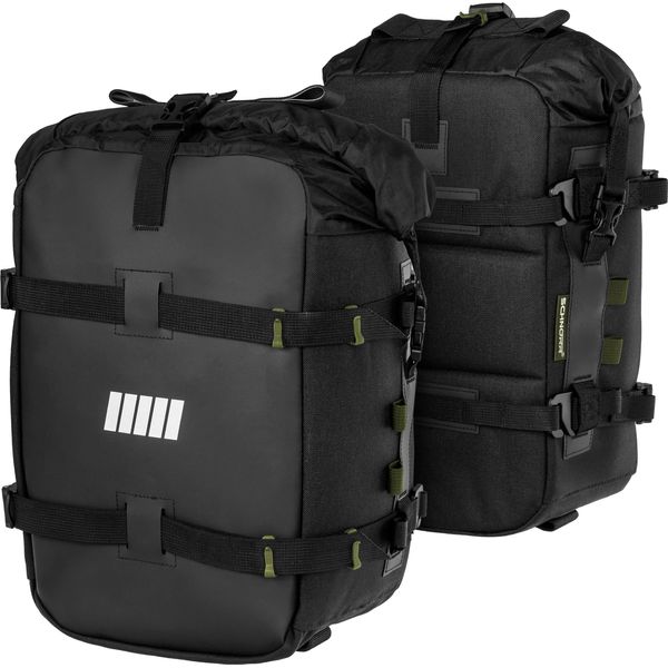 Set Di Borse Da Sella 48 L - Borse Morbide Impermeabili Per Moto, 3 Pezzi, Borse Laterali Per Bagagli-image