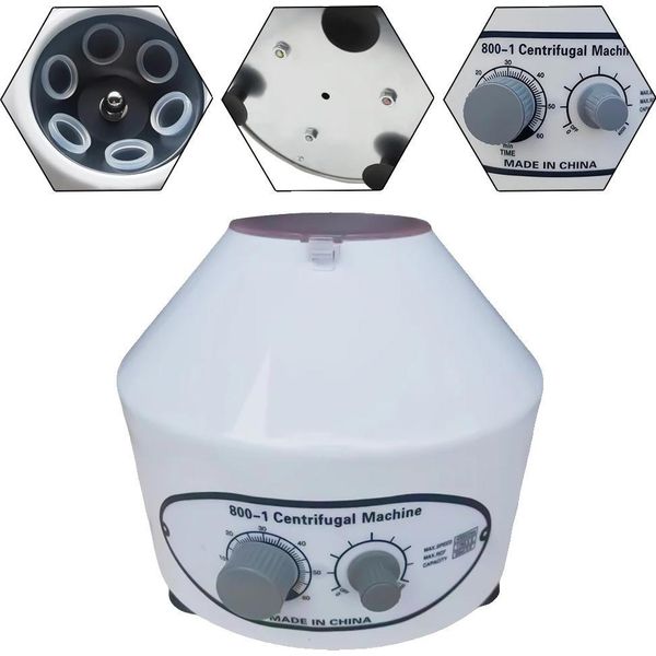 Macchina Centrifuga Da Laboratorio, Motore Da 25W, Capacità 6X20Ml-image