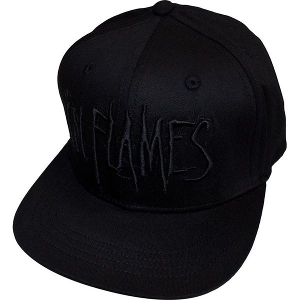 In Flames - Cappellino Con Logo RO14026 (Taglia Unica) (Nero)-image