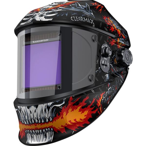 Casco Per Saldatura, Oscuramento Automatico, Ampio Campo Visivo, AR-WC037-image