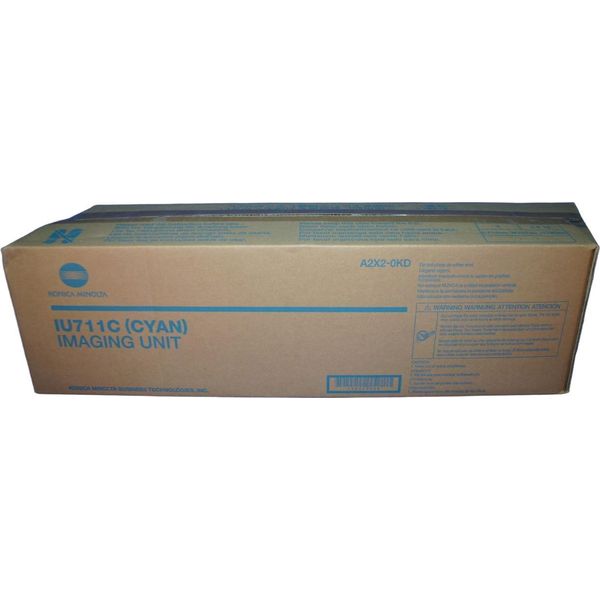 Konica Minolta A2X20KD IU-711 C Entwicklereinheit Cyan, 155.000 Seiten FüR Minolta Bizhub C 654-image