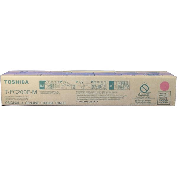 Toshiba T-FC200EM - Magenta - Original - Tonerpatrone - FüR E-Studio 2000AC, 2500AC (6AJ00000127)-image