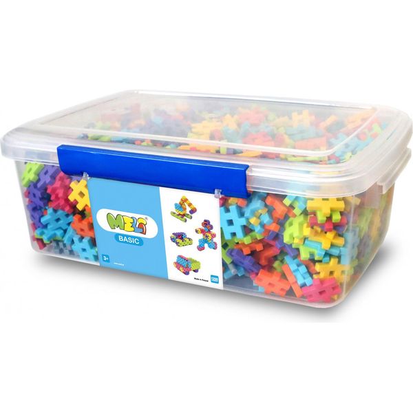 Giochi Plug-In Meli Basic Edu 1200 Blocchi Di Costruzione-image