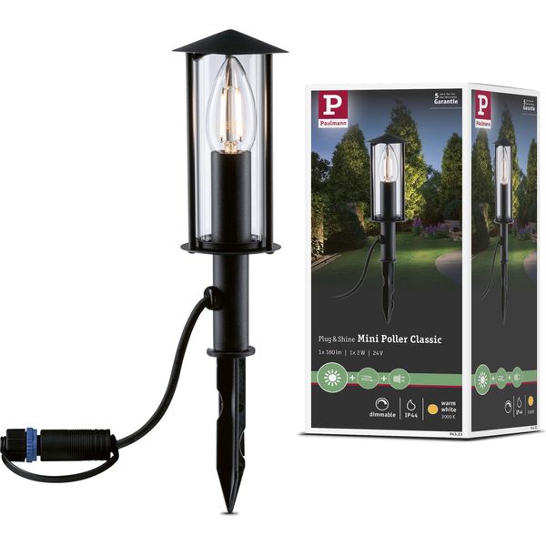 Paulmann Plug & Shine Luce Di Dissuasione A Led Luce Singola Classica Mini-image