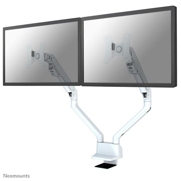 Neomounts FPMA-D750DWHITE2 Braccio Monitor 10-32" - Molla A Gas - Topfix - Arresto A 180°"-image