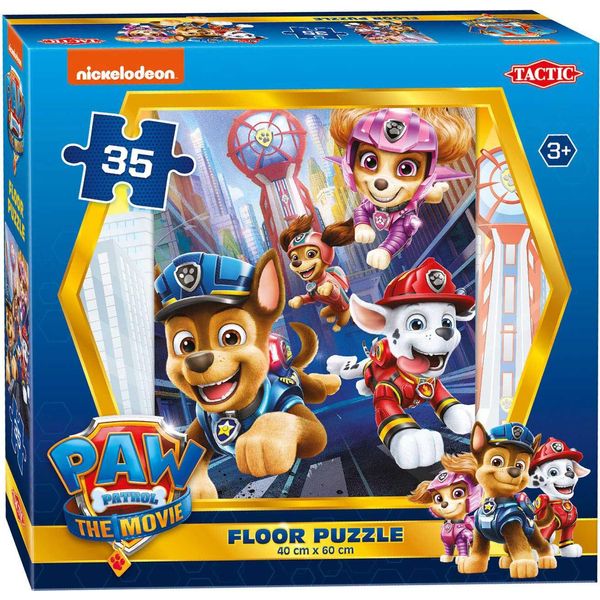 Tactic Paw Patrol The Movie Bodenpuzzle - 35 Teile Puzzle Spaß-image