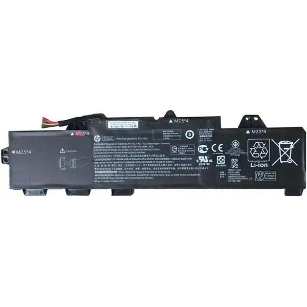 Hp - Batteria Per Computer Portatile - Ioni Di Litio - 3 Celle - 4,85 Ah - 56 Wh - Per Notebook Elitebook 850 G5, 850 G6-image