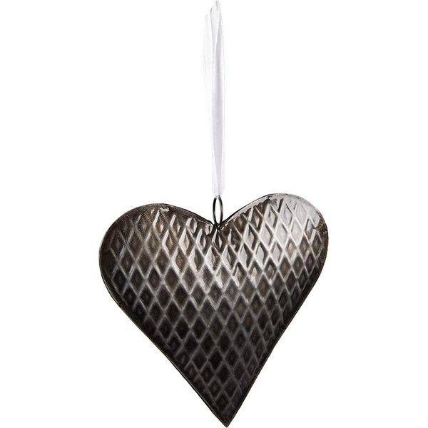 Ciondolo Decorativo Clayre & Eef 15X15 Cm Ferro Grigio-image