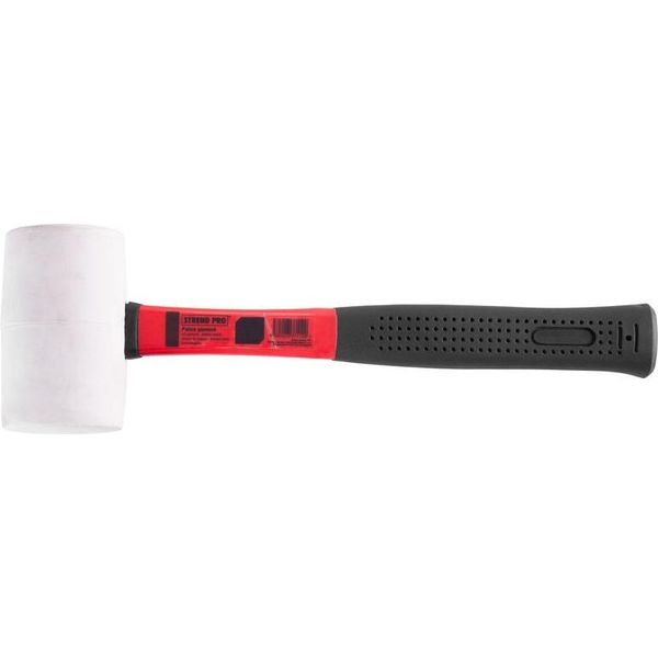 Martello Strend Pro HM212, 680 G, In Gomma, Testa Bianca, Manico In Pvc, Tpr, Lunghezza Del Manico 340 Mm-image