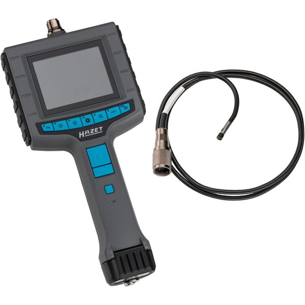 Set Di Endoscopi Hazet Hd Con Telecamera Frontale E Laterale, 5 Pezzi, ?4,9 Mm, In Valigetta-image