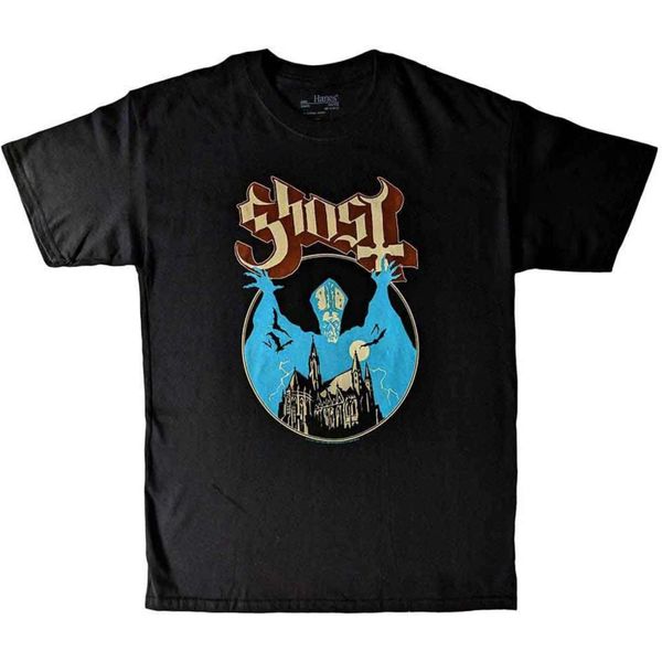 Ghost - Maglietta "Opus Eponymous"" Per Bambini RO1517 (128) (Nero)"-image