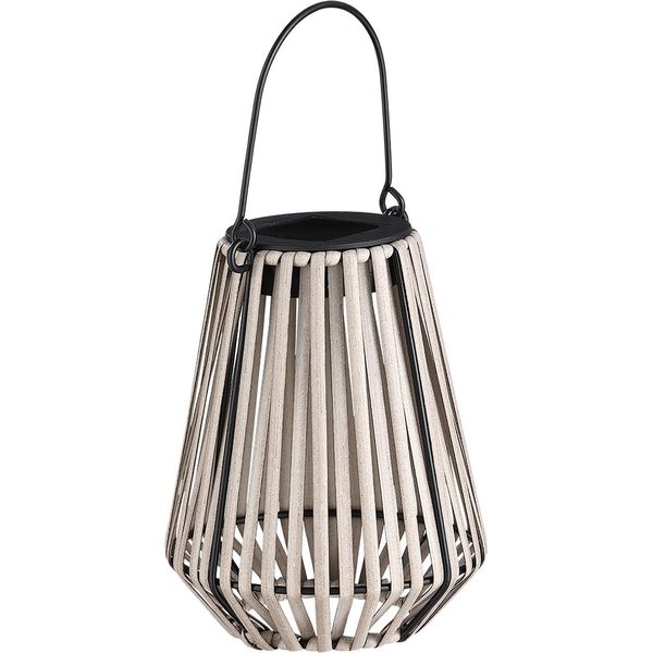 Lampada Strend Pro Garden, Solare, Led, Sospesa, Rattan, 12X12X24 Cm-image