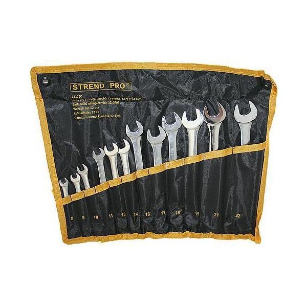 Set Di Chiavi Strend Pro HR31584, Combinate, 12 Pezzi, Cr-V, 8-22 Mm-image