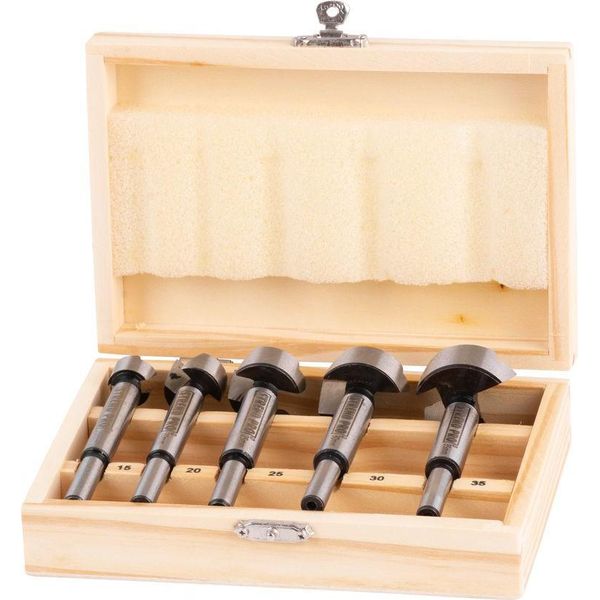 Set Di Punte Forstner Strend Pro FS056, 5 Pezzi, 15-35 Mm-image