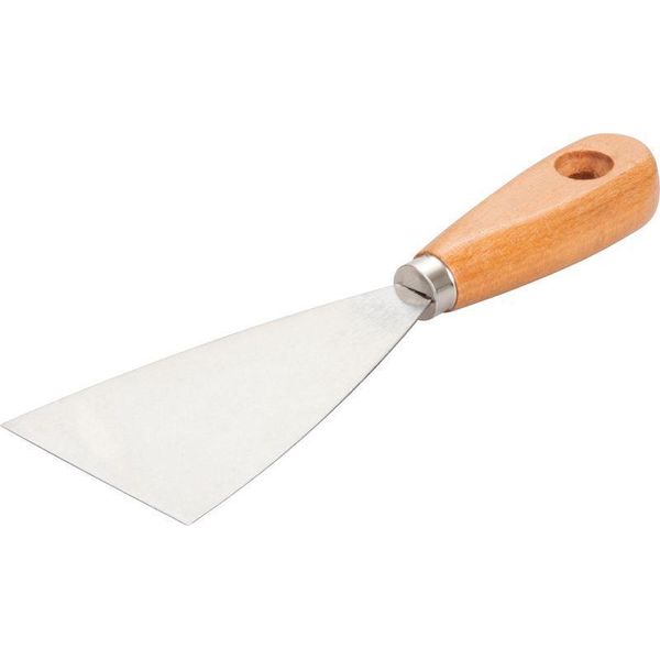 Spatola Strend Pro S1605, 70 Mm, In Acciaio, Manico In Legno-image