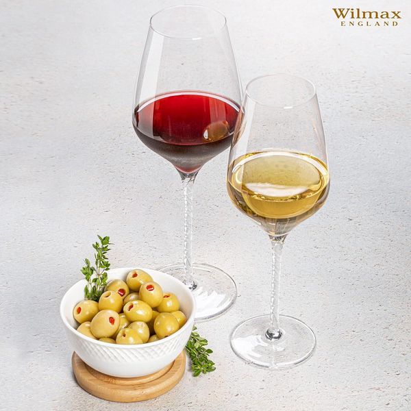 Set Di Bicchieri Da Vino Wilmax 800 Ml, Cristallino - WL-888102/2C-image