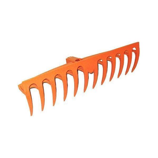 Rastrello Strend Pro MULTI-CLICK Gar, 12 Denti, 410 Mm, Nylon, Senza Manico-image